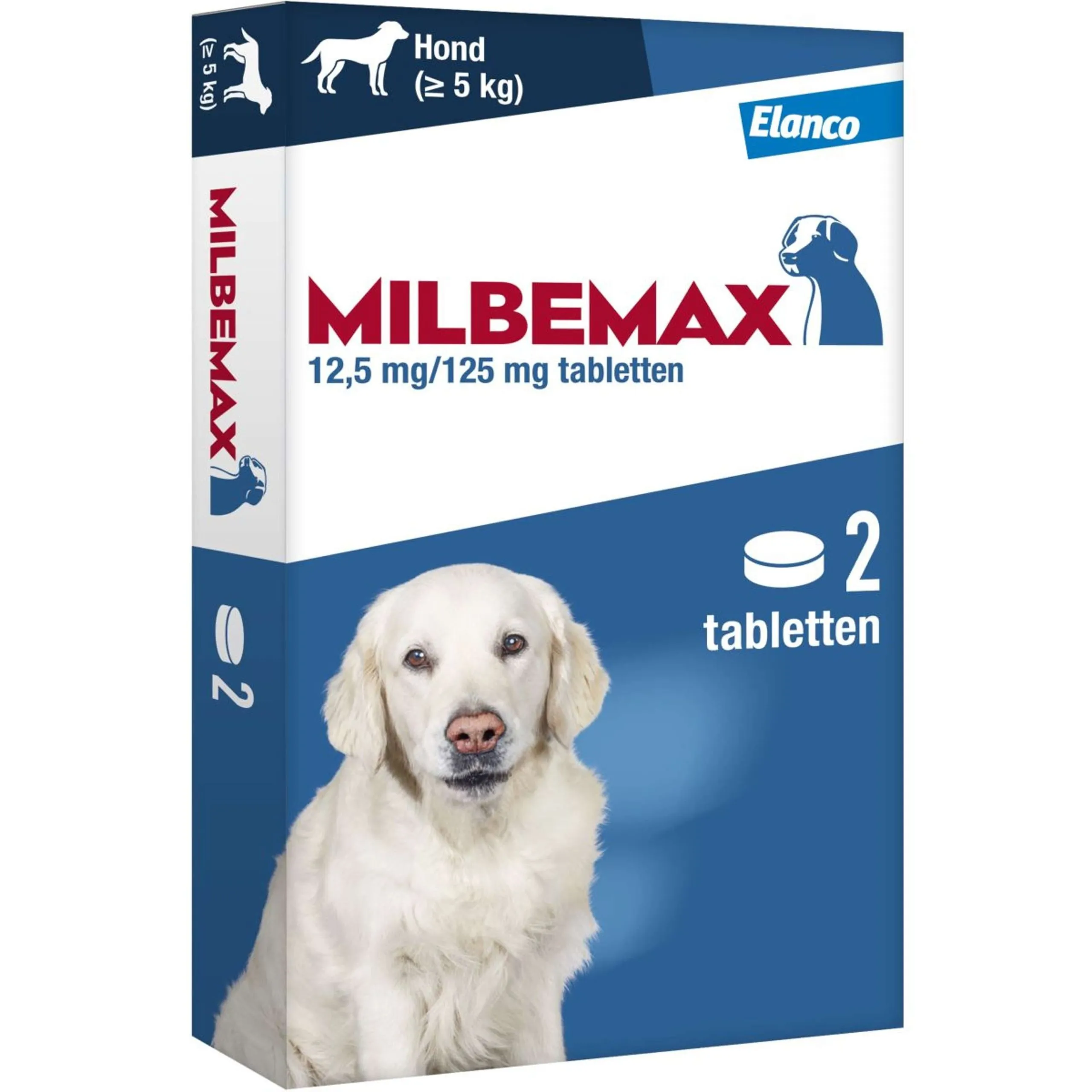 Milbemax Comprimé Vermifuge Chien Grand 2 Comprimés