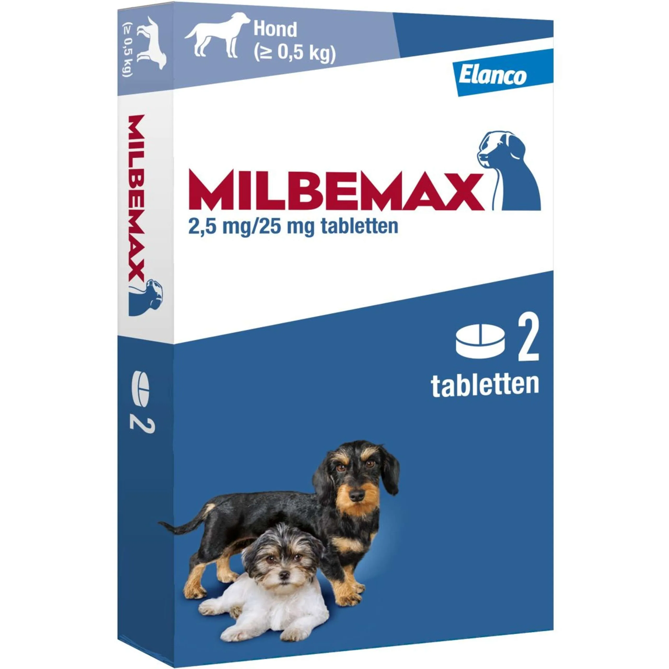 Milbemax Comprimé Vermifuge Chiot Petit 2 Comprimés