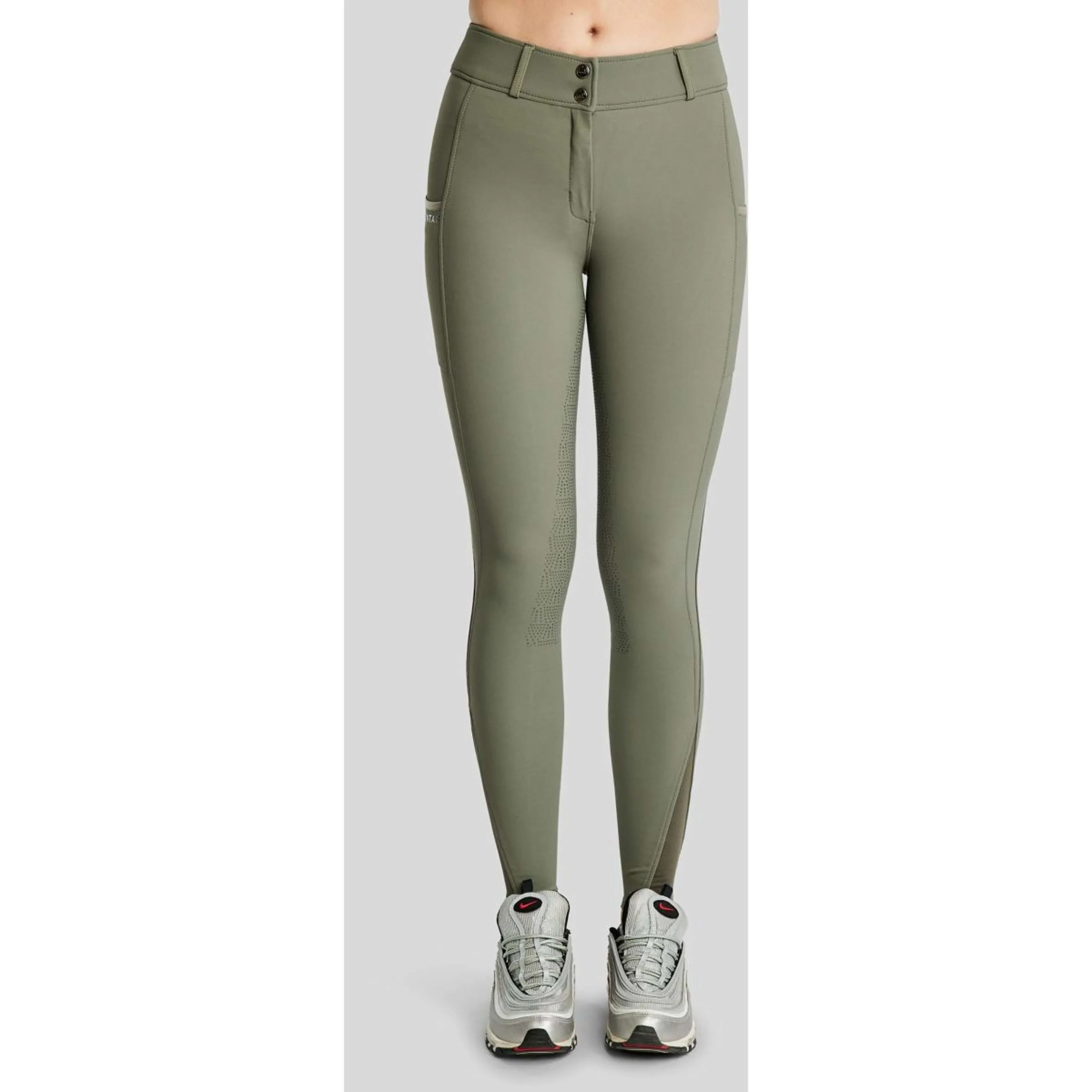 Montar Pantalon d'Équitation Megan Full Grip Fango