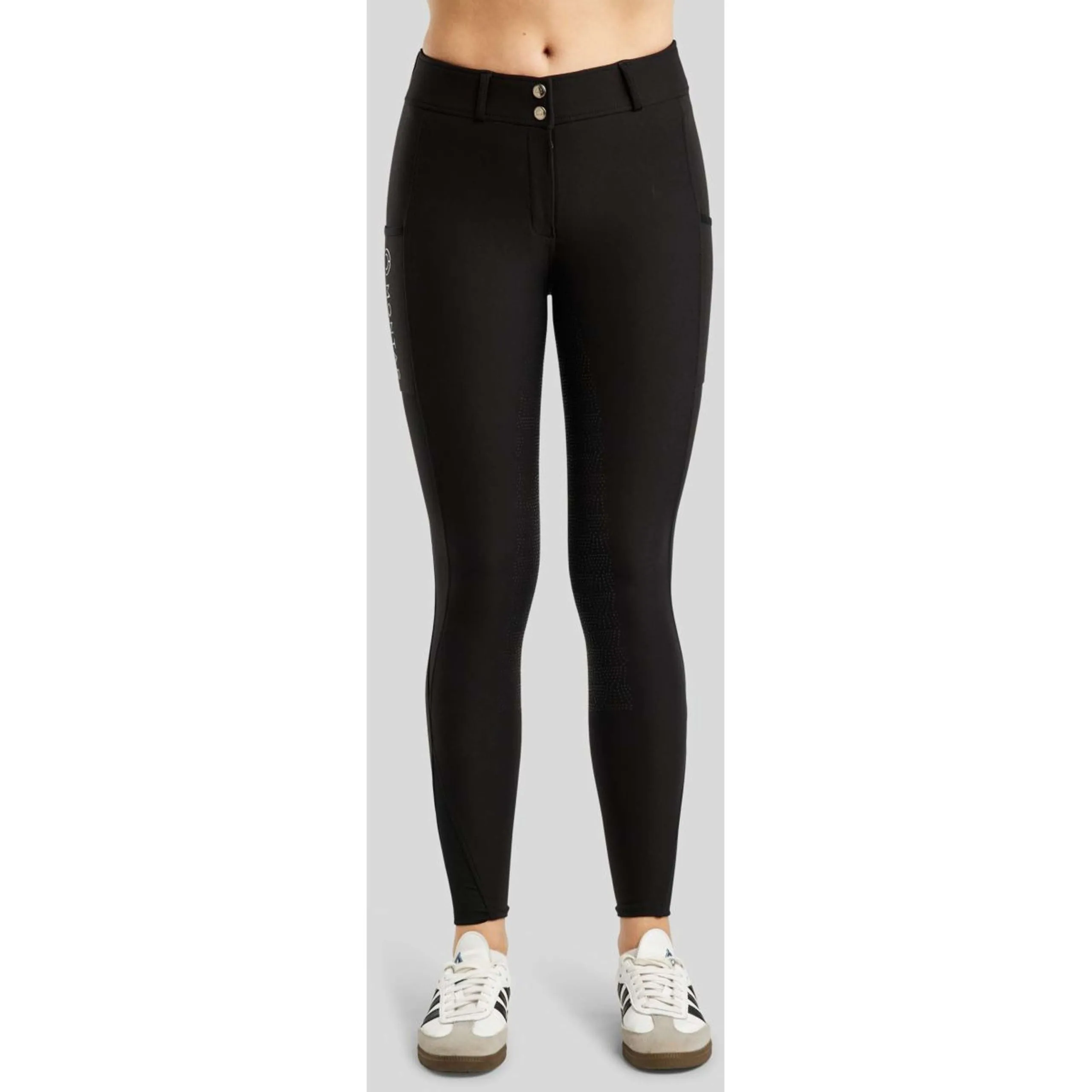 Montar Pantalon d'Équitation Megan Full Grip Noir