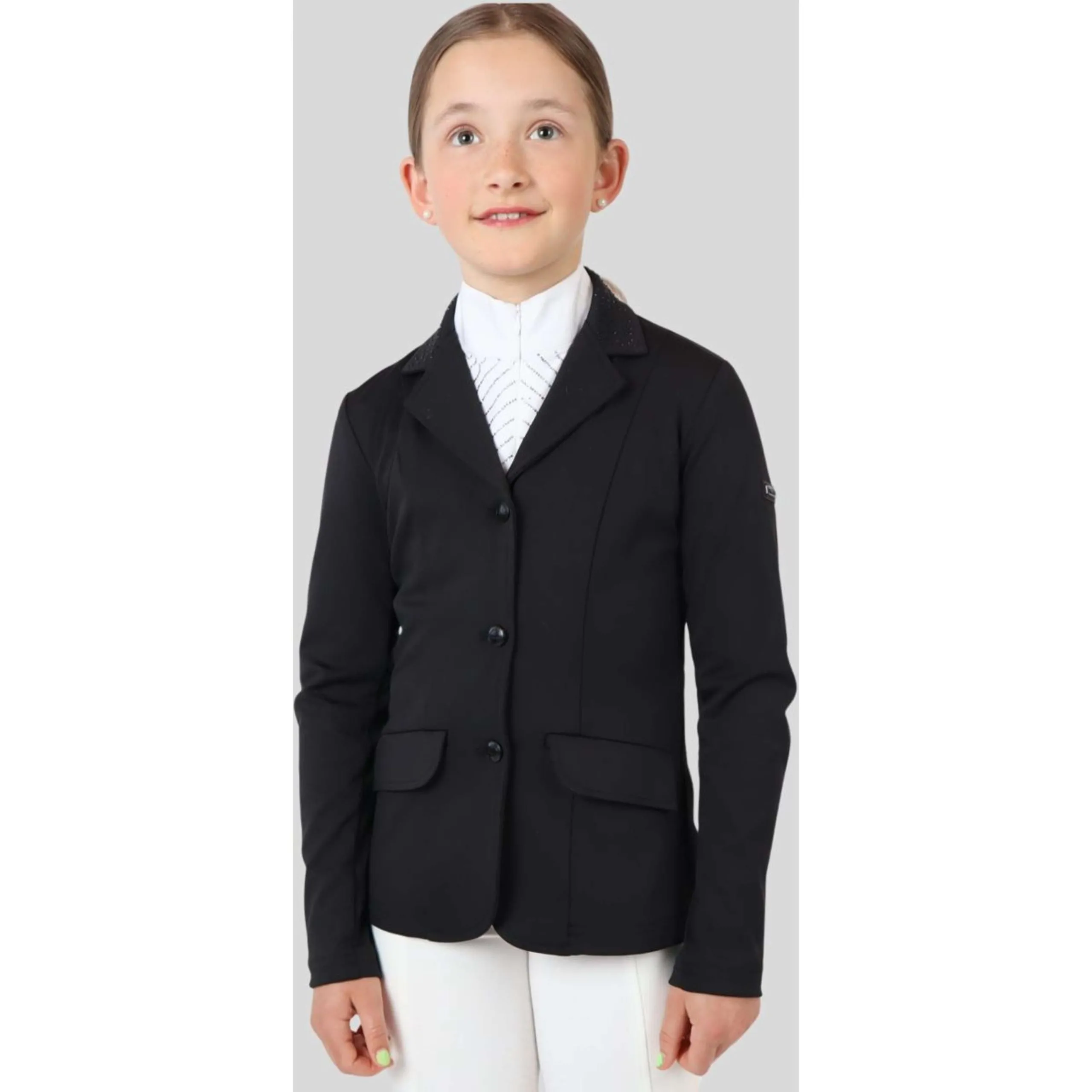 Montar Petite Veste de Concours Crystals Junior Noir