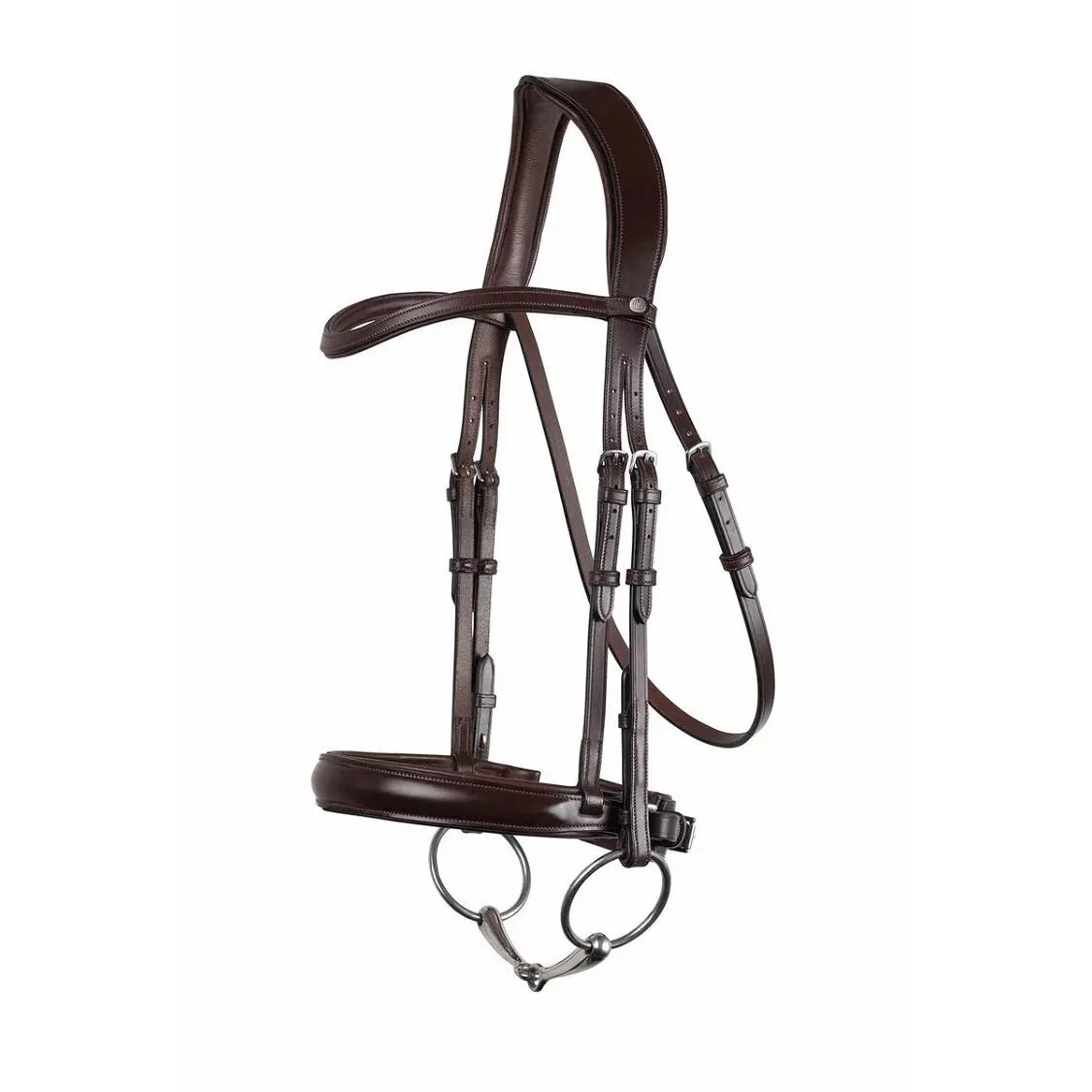 Bridons équitation de dressage en cuir vegan Normandie ECO