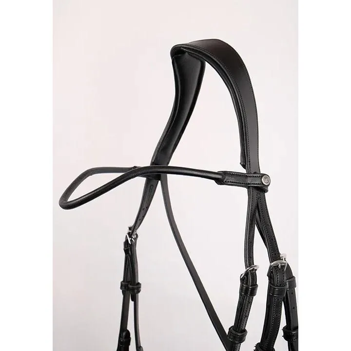 Frontal en cuir pour cheval