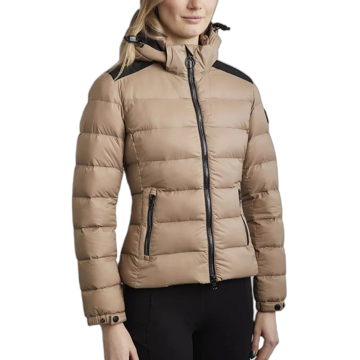 Doudoune à capuche femme Athena Refined