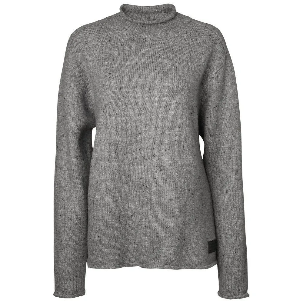 Pull col rond femme
