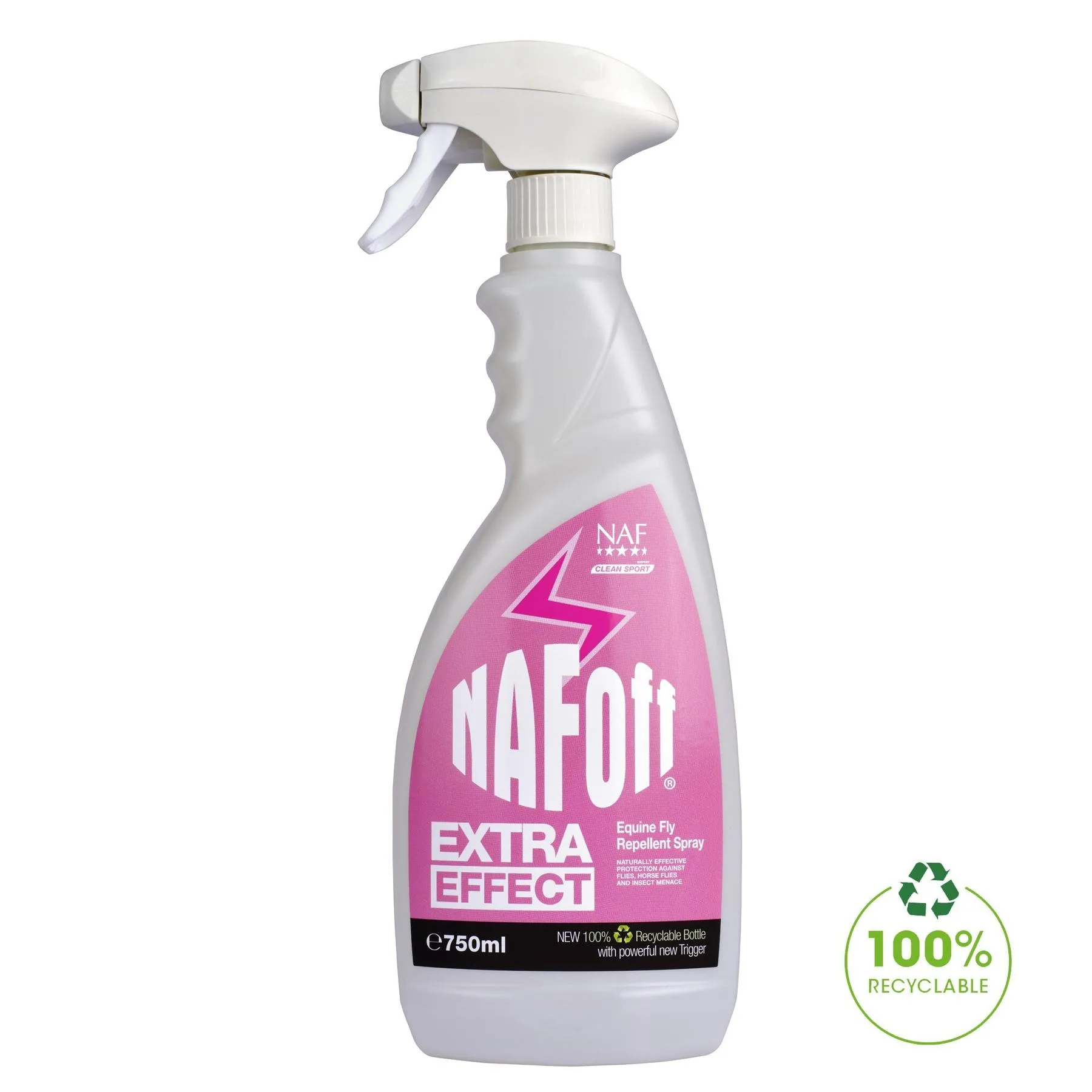 Spray anti-insectes pour cheval Extra Effect