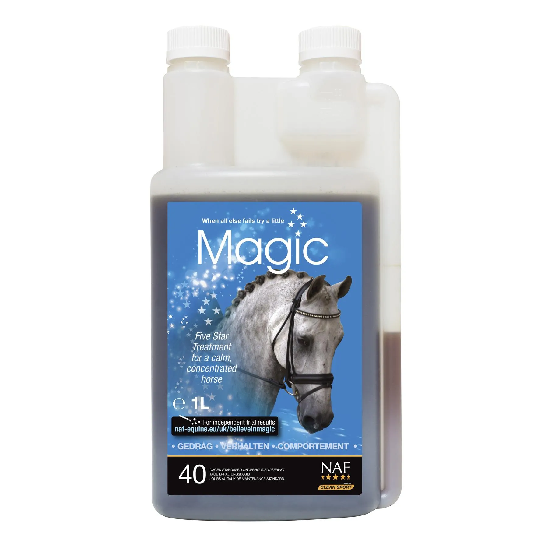 Aliment complémentaire performance pour cheval Magic Liquid