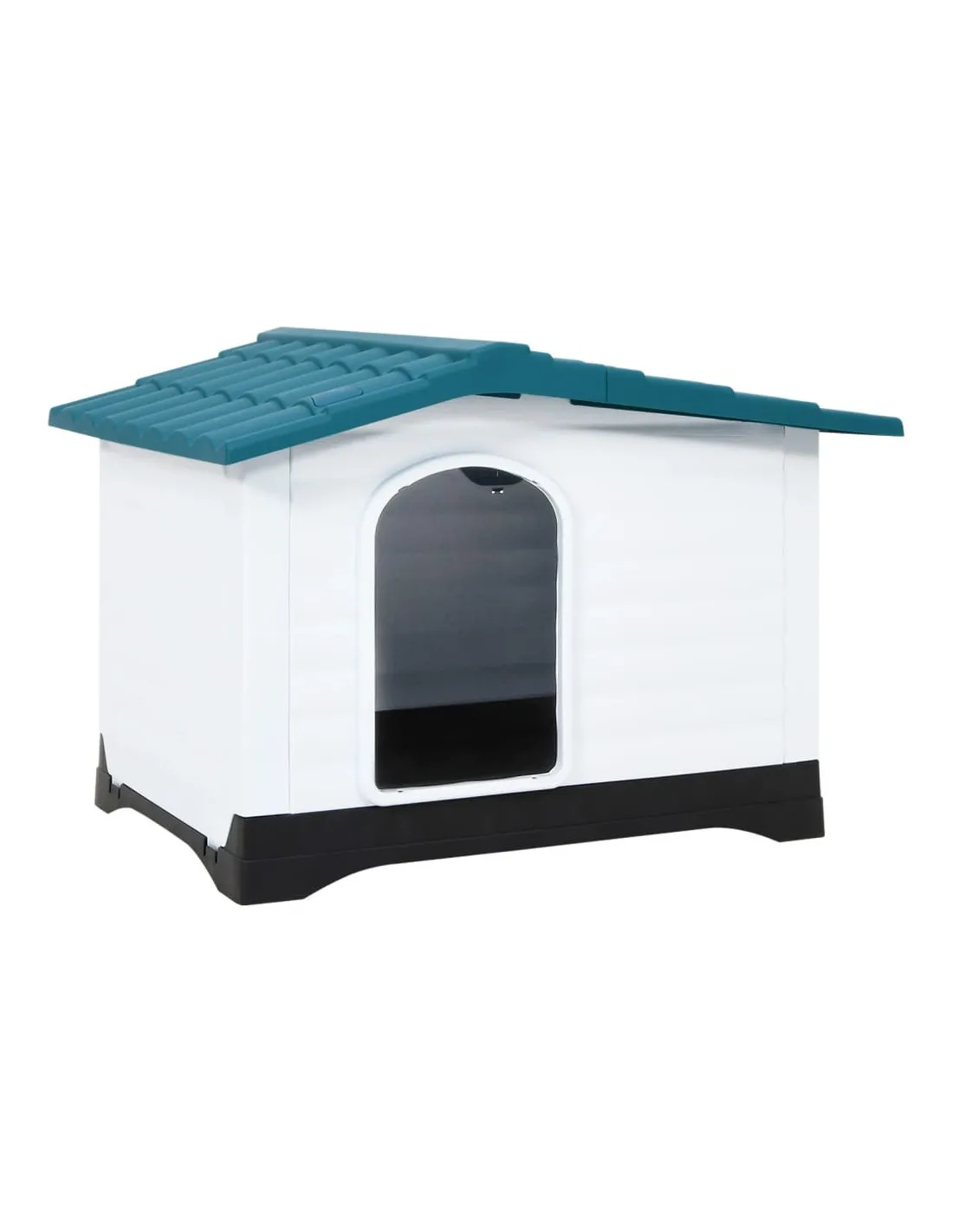 Niche Pour Chien Bleu 90,5x68x66 cm Polypropylène