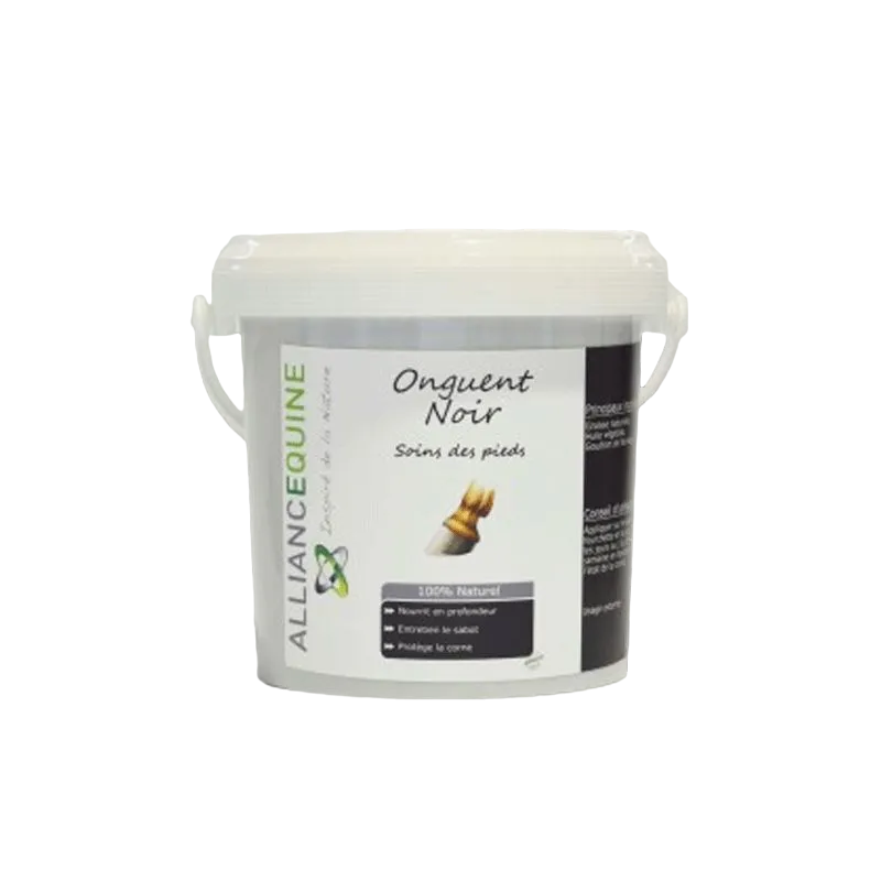Alliance Equine - Onguent pour sabots noir