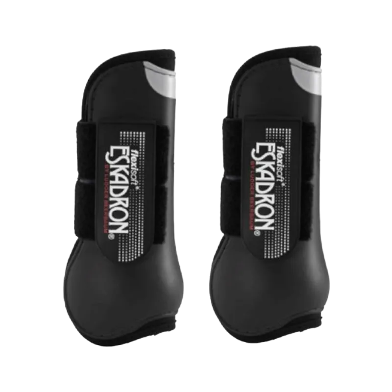 Eskadron - Guêtres ouvertes Flexisoft noir x2