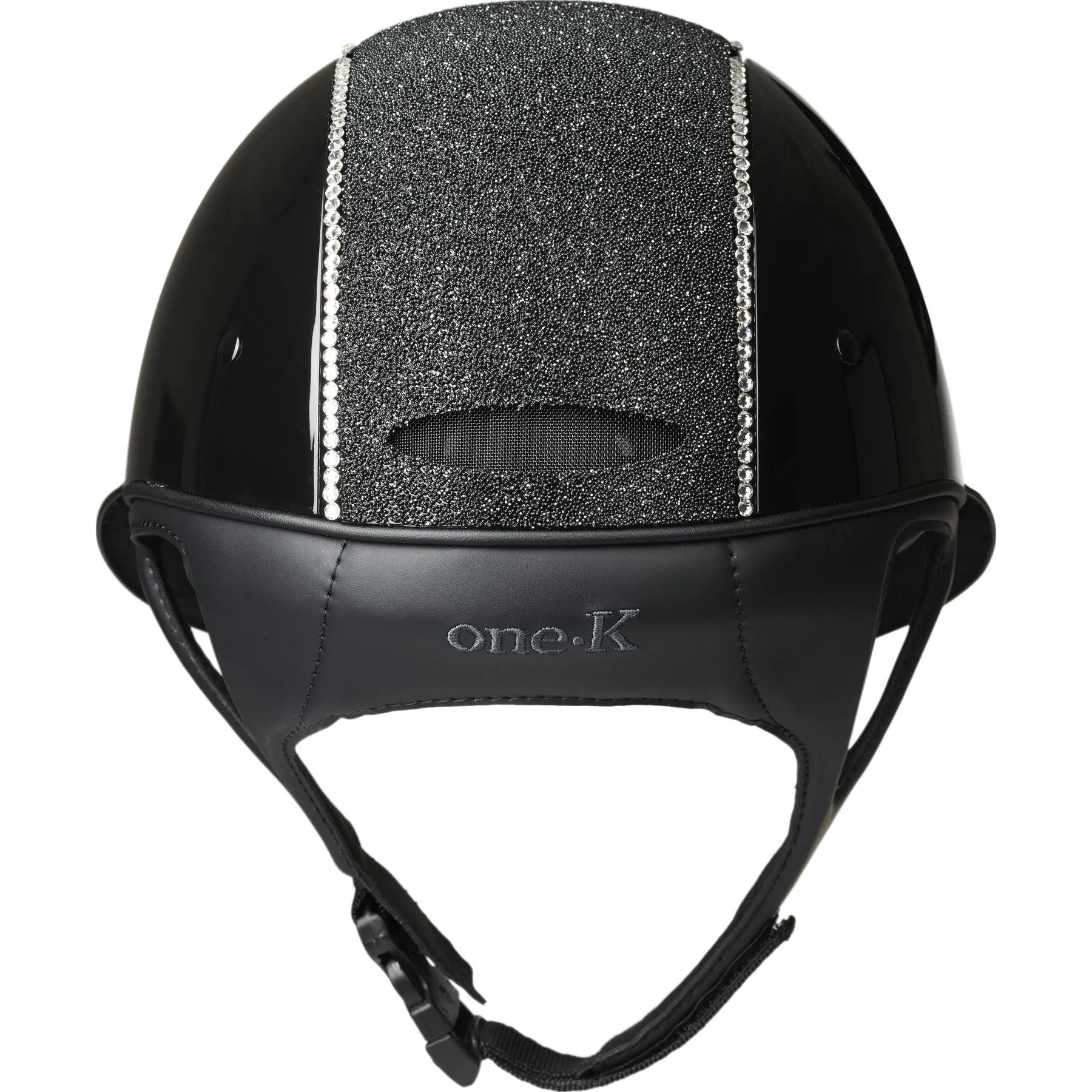 Casque d'équitation brillant Swar