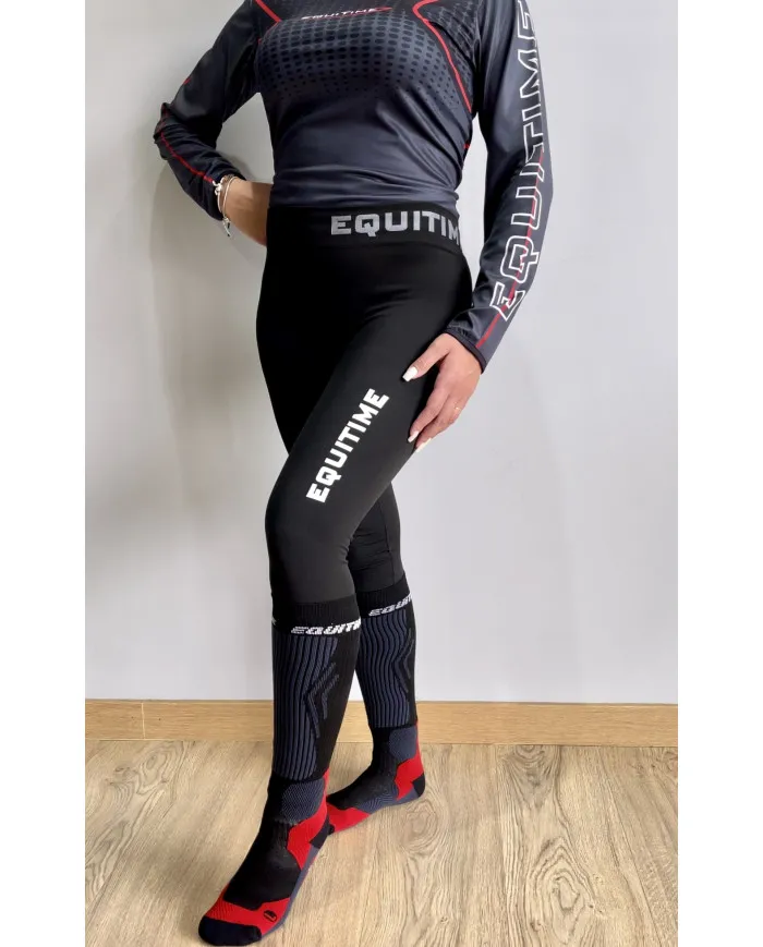 Equitime pantalons d'Endurance - NOUVEAU MODÈLE - TAILLE HAUTE