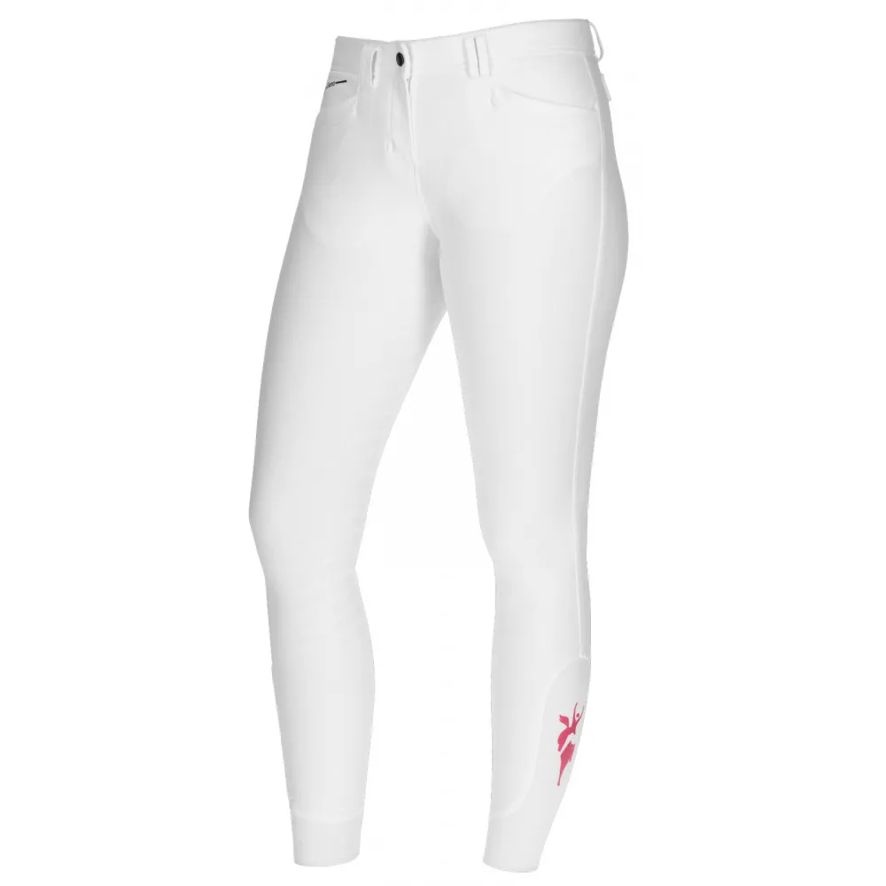 Pantalon Janne x PinkRibbon fond intégral grip femme Covalliero