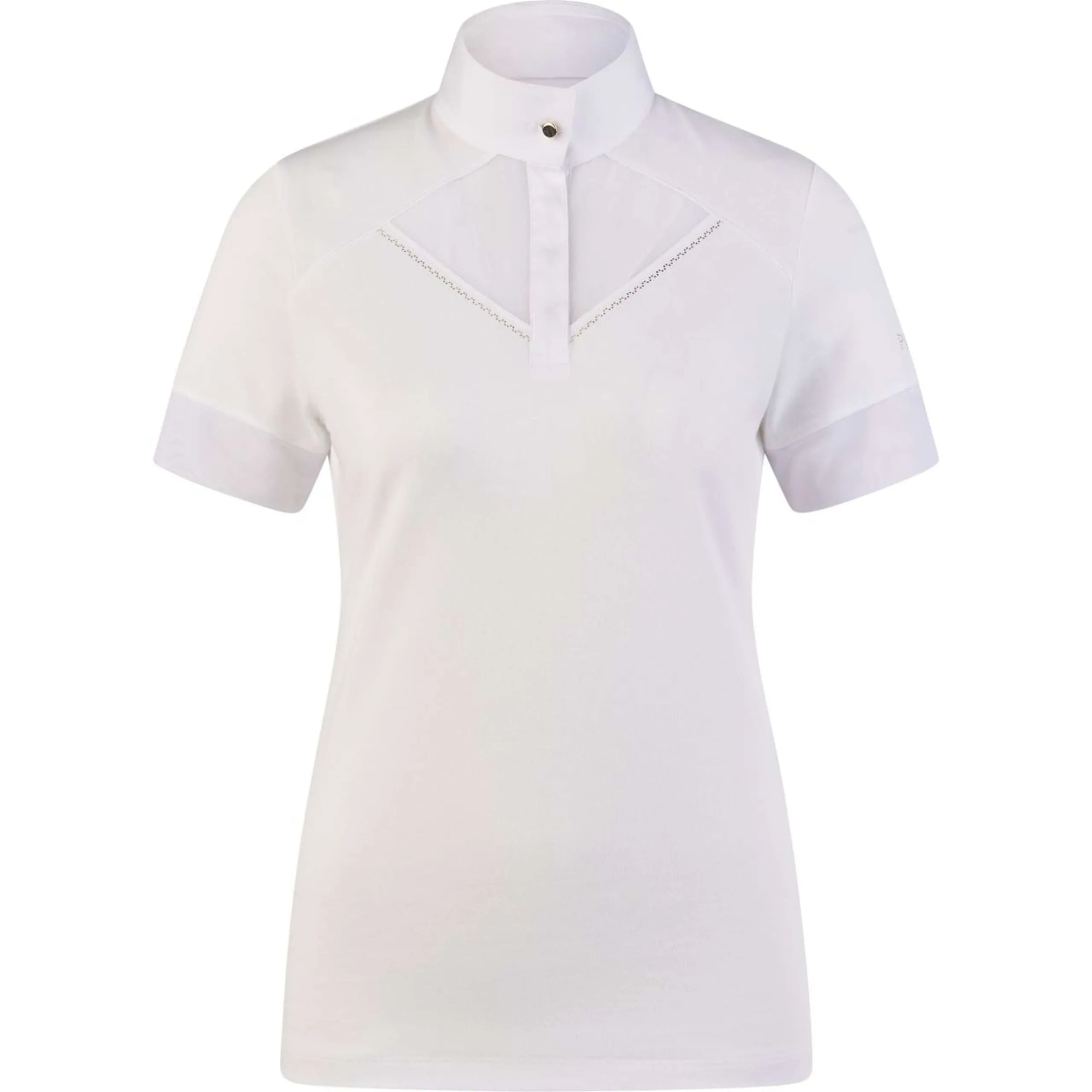 Pikeur T-shirt de Concours Sports Pique Blanc