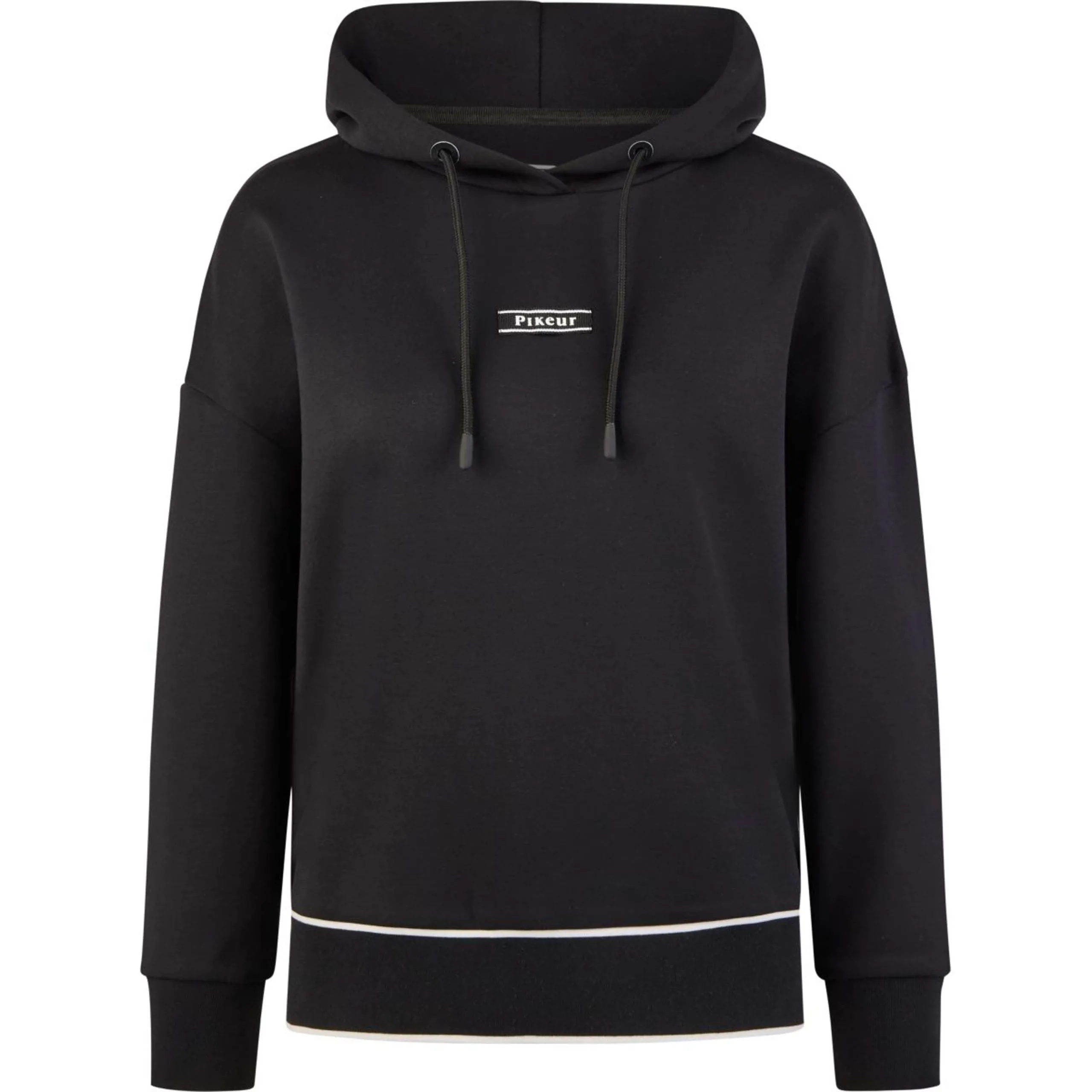 Pikeur Pull col Hoodie Sports SS25 Noir