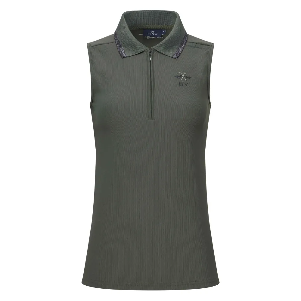 Polo en tech sans manche HV Polo 4-Ever