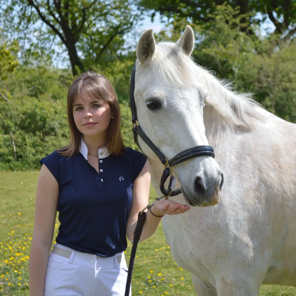 Polo Equithème Brussels avec strass