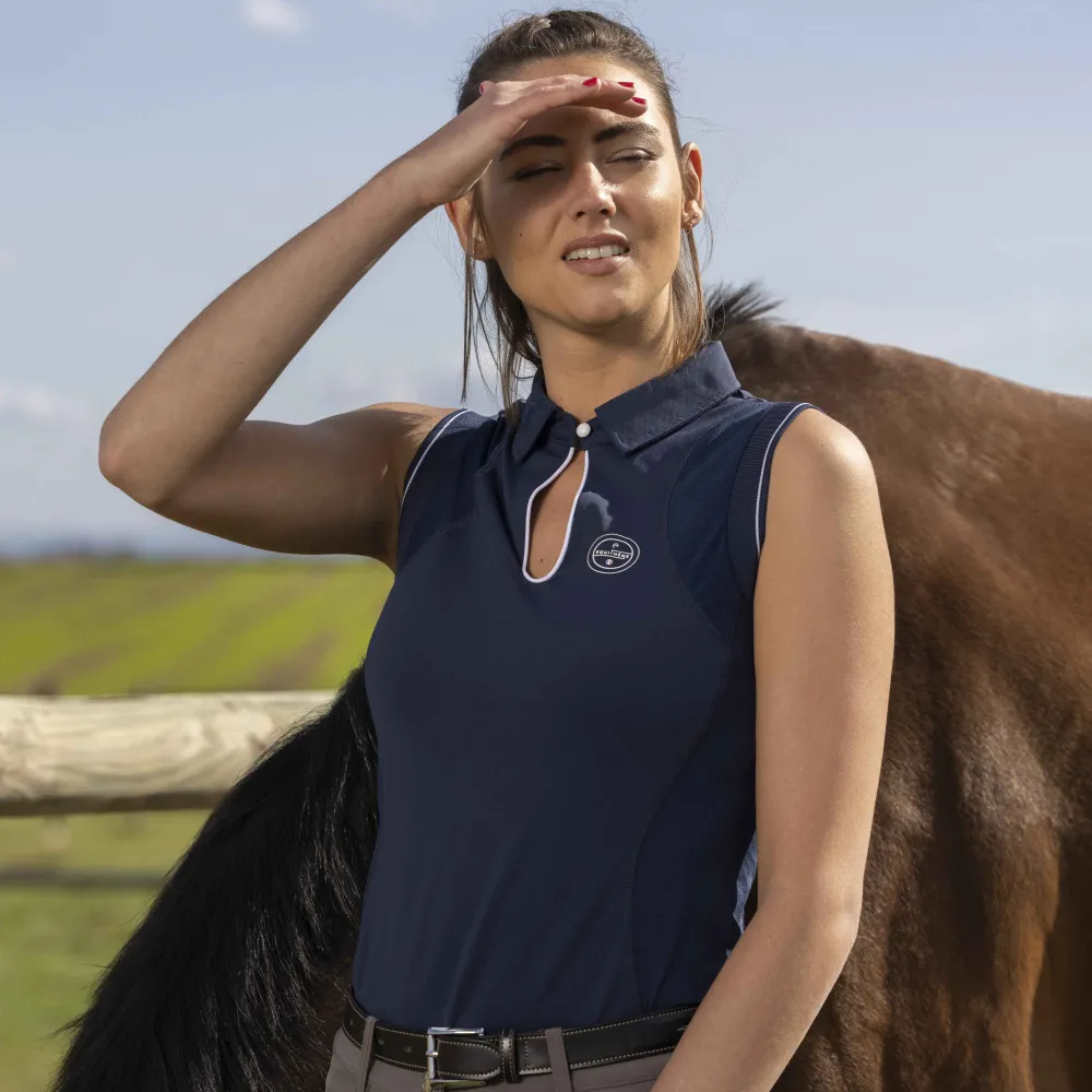 Polo Equithème Sarah sans manches