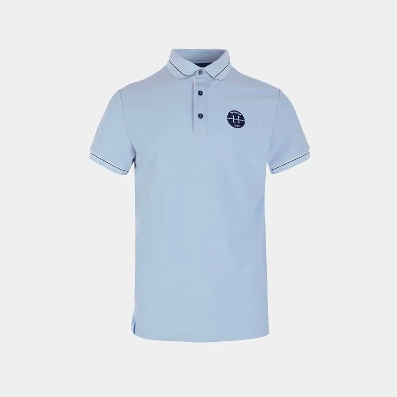 Harcour - Polo manches courtes Homme Pampelonne bleu
