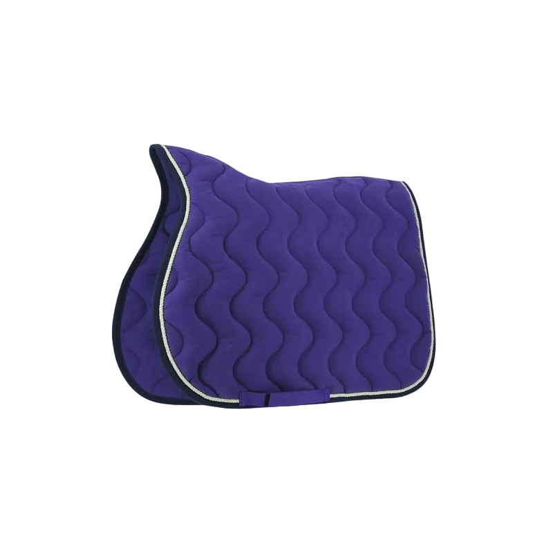 Equithème - Tapis de selle polyfun violet