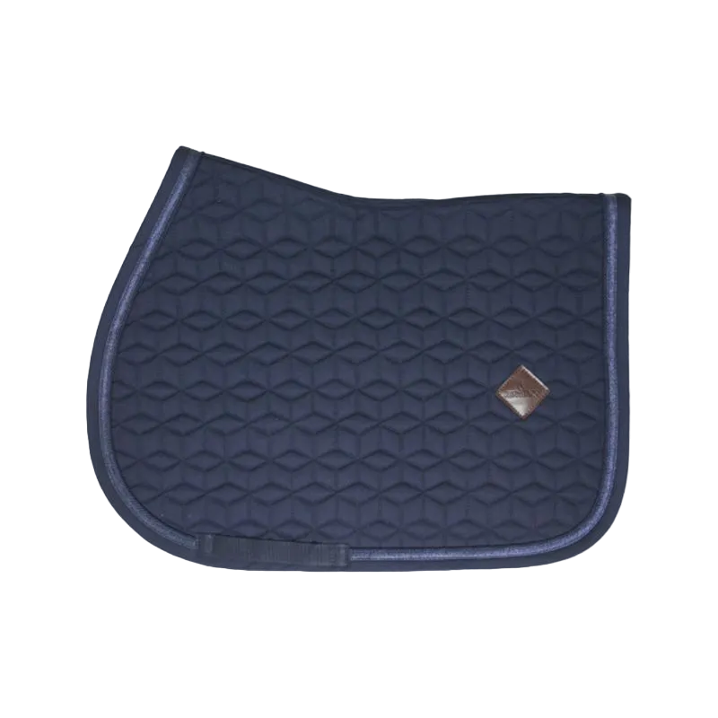 Kentucky Horsewear - Tapis de selle Glitter Rope marine pour minis