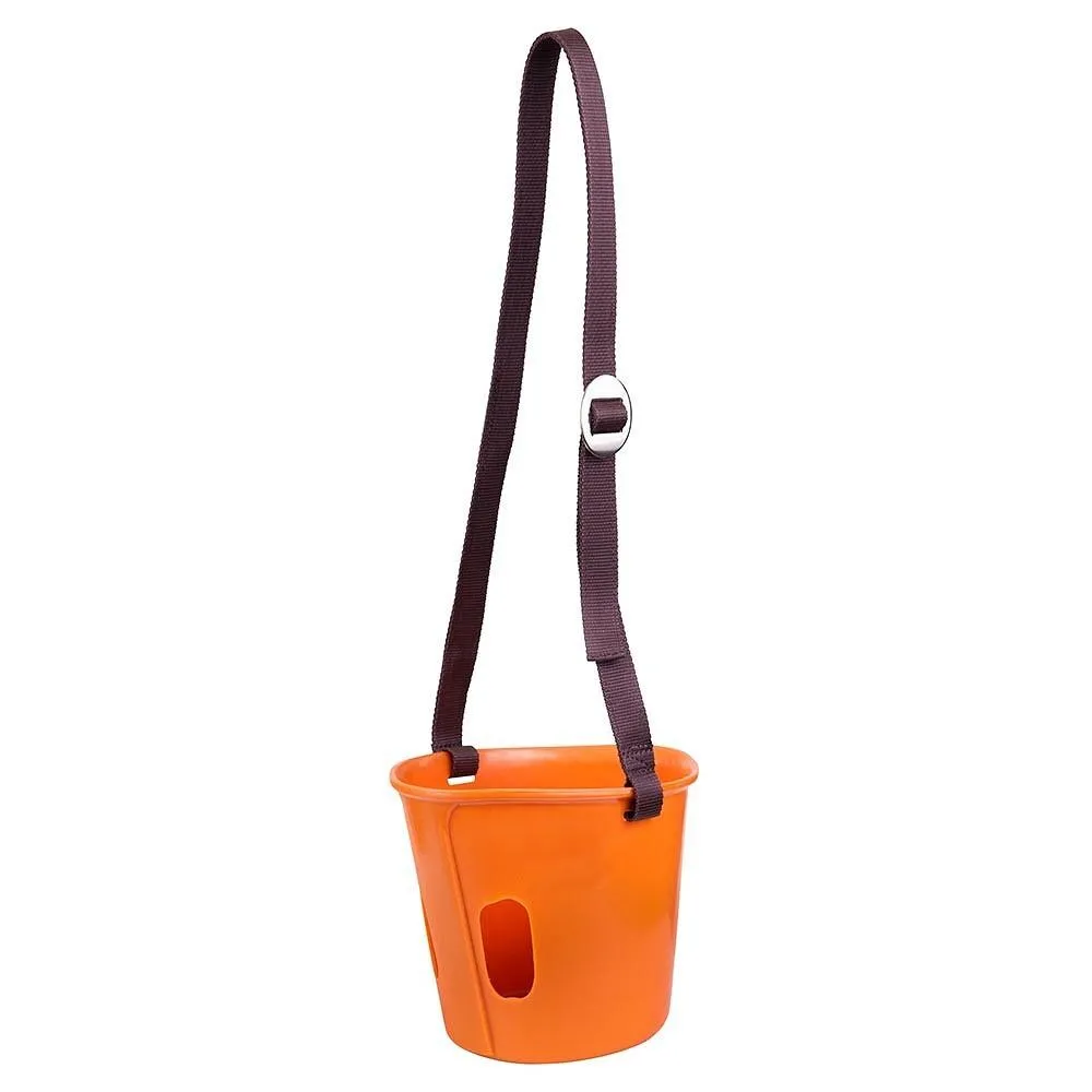 Muselière pour cheval en plastique laniere nylon