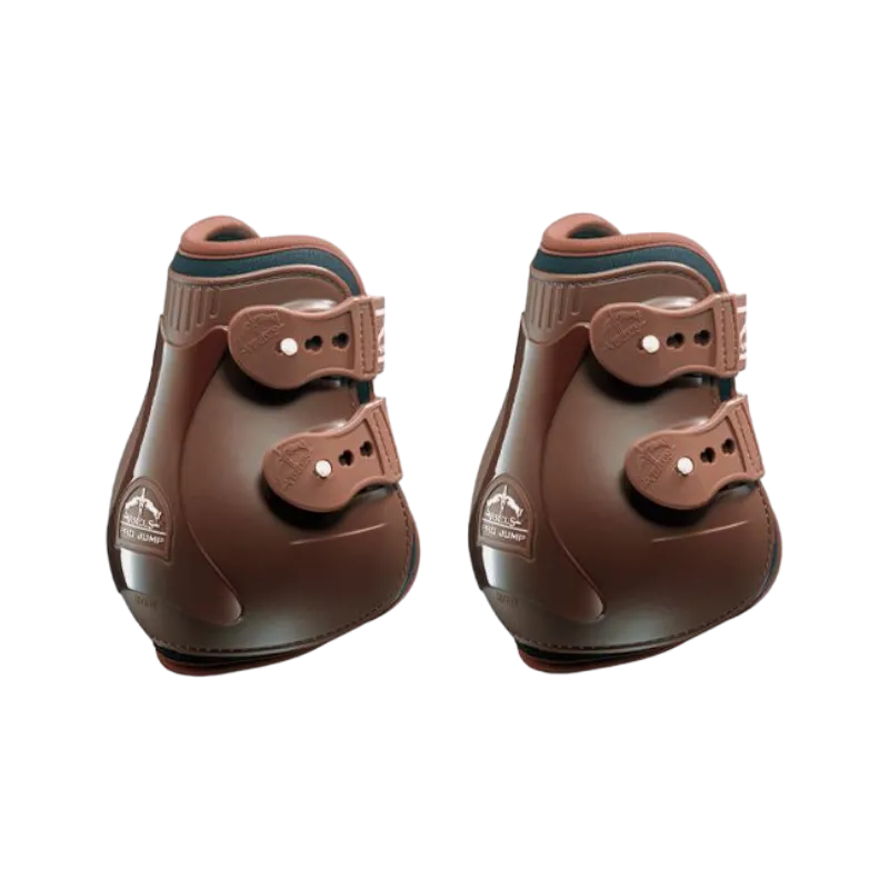 Veredus - Protège-boulets Pro Jump Elastic Marron