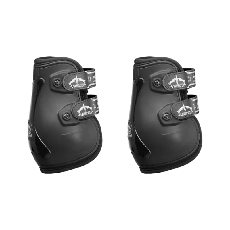 Veredus - Protège-boulets Pro Jump Velcro Noir