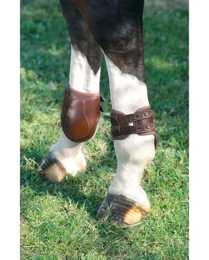 Protège-boulets Equipe avec goupilles intérieures en cuir