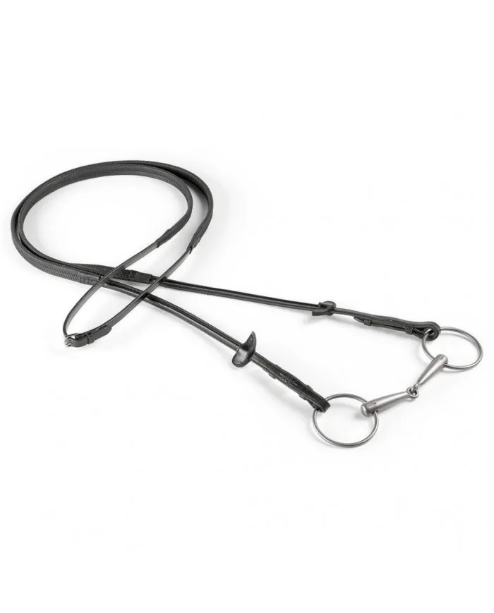 Rênes en caoutchouc Equipe « No Core » pour la ligne « NO STRESS »