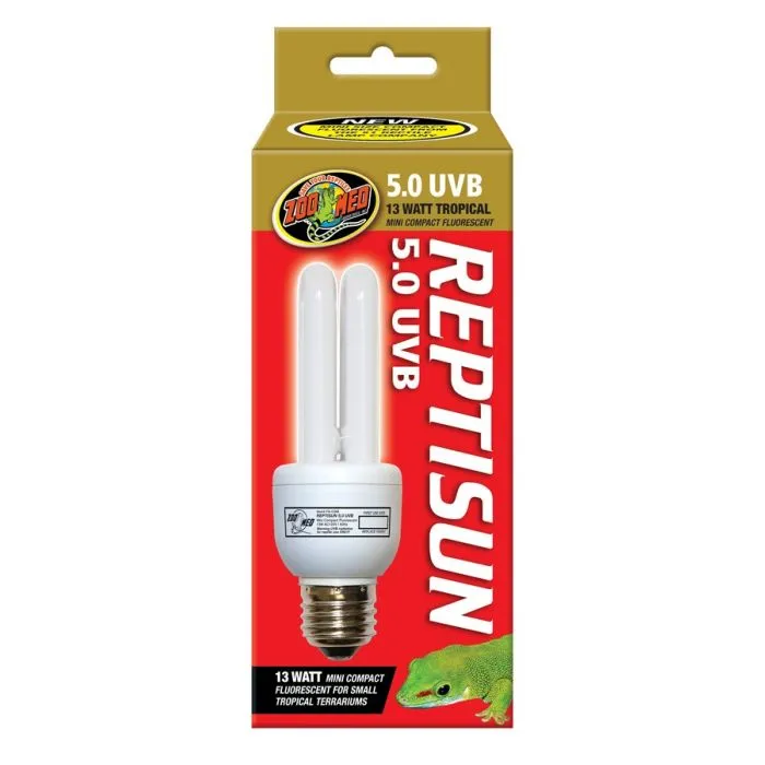 ZooMed Reptisun 5.0 Mini Compact Lampe Fluorescente 13W