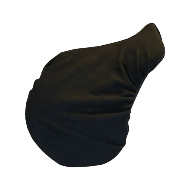 Equithème - Housse de selle fibres polaires Noir