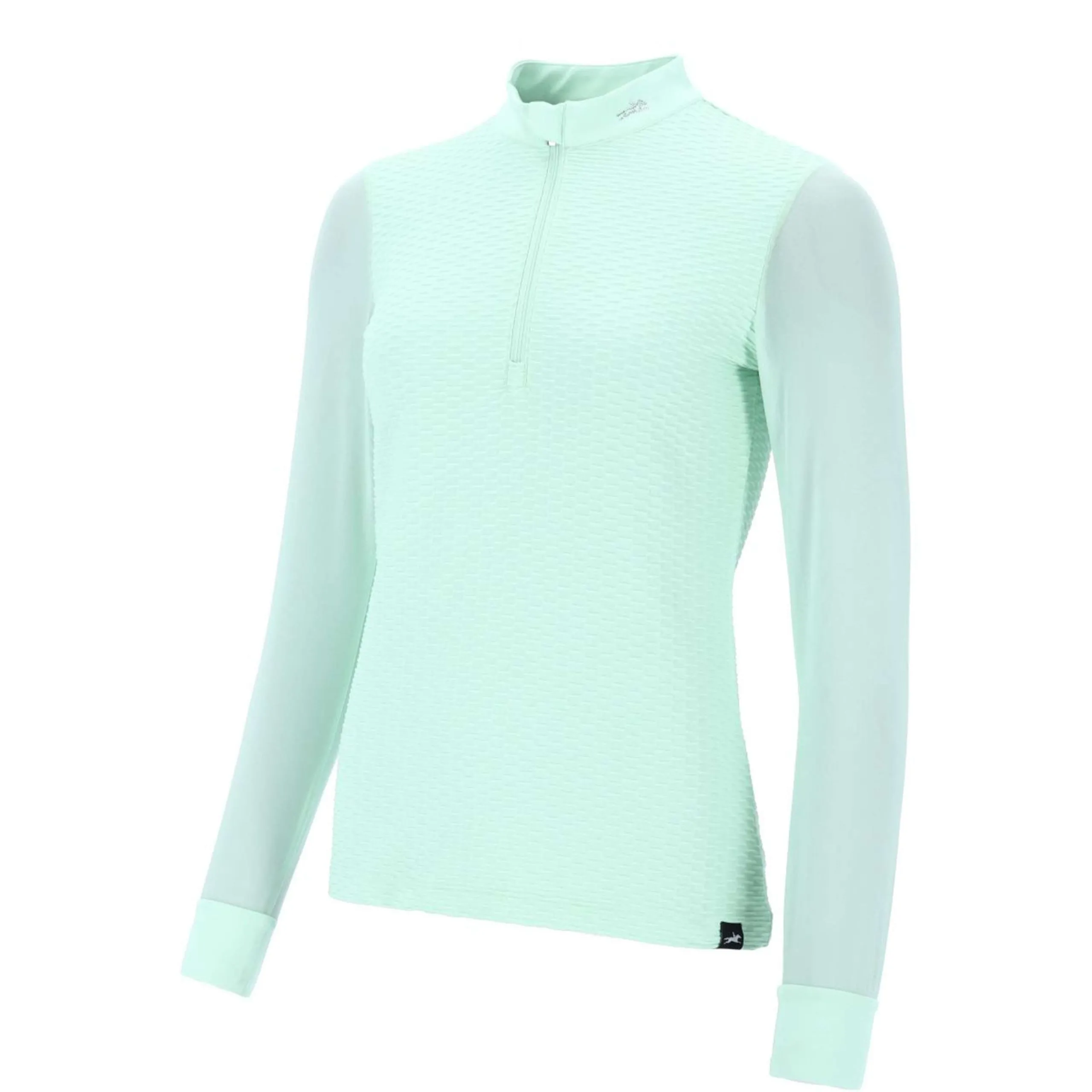 Schockemöhle Chemise Gianna Longues Manches Aqua Sea