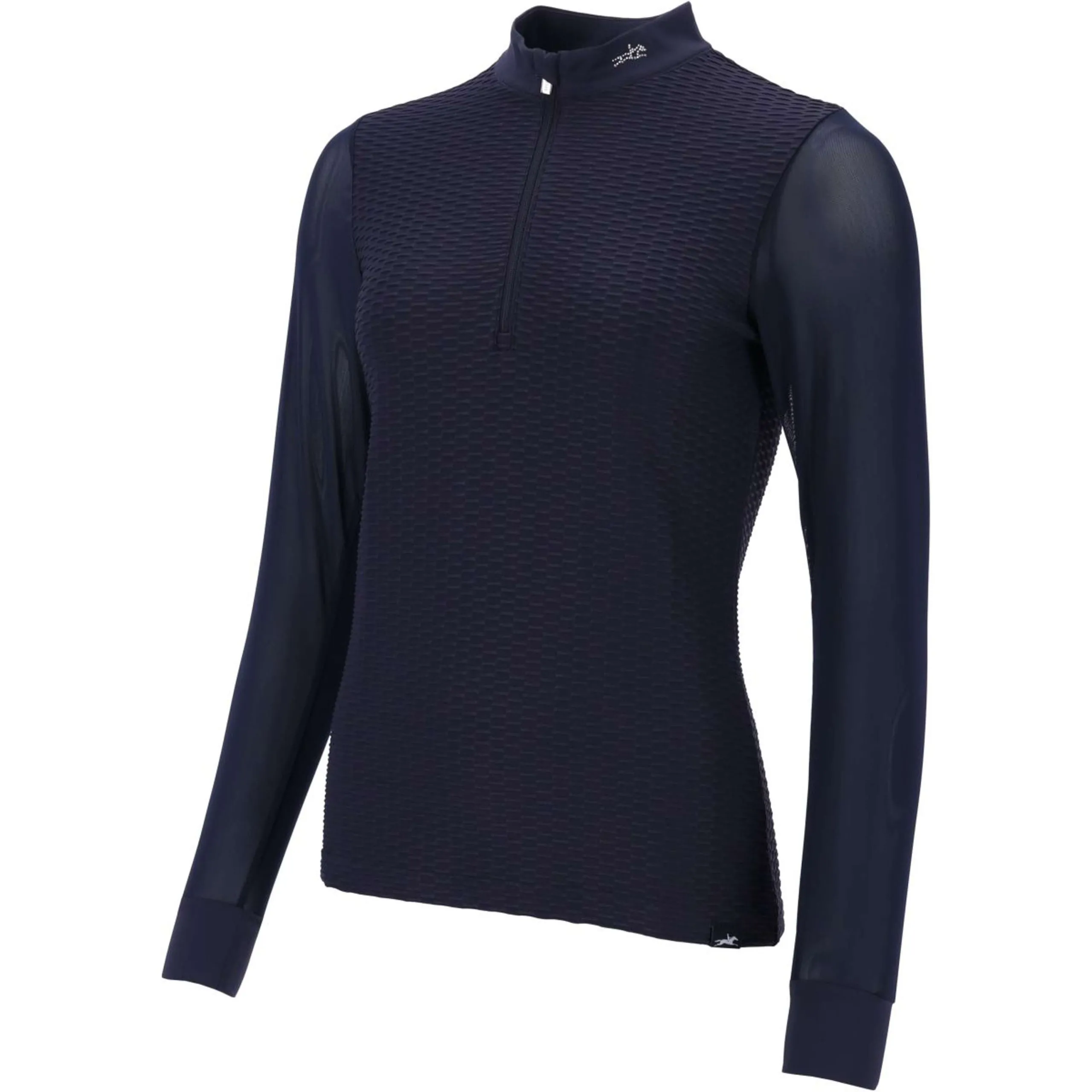 Schockemöhle Chemise Gianna Longues Manches Marin foncé