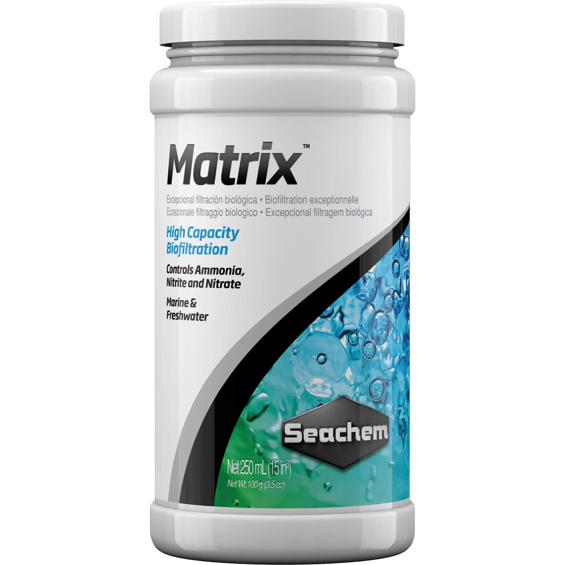Accessoire filtre d'aquarium Matrix 250 ml