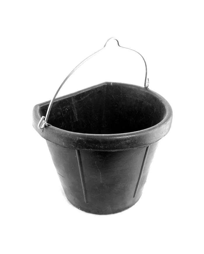 Seau en caoutchouc mural