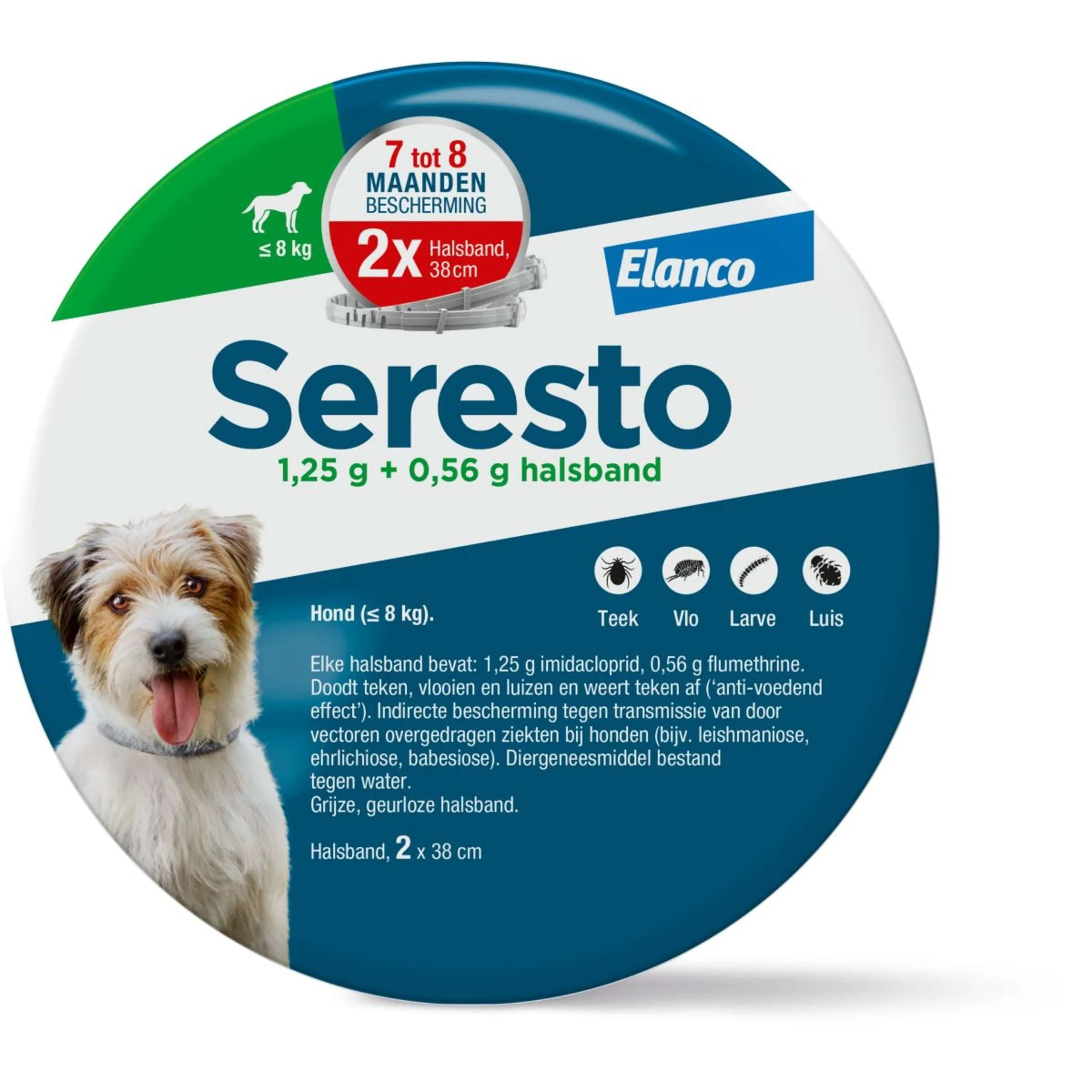 Seresto Collier Anti-Puces pour Petit Chien