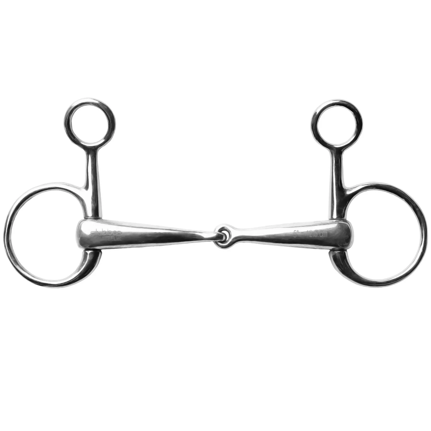 Mors baucher pour cheval en acier inoxydable