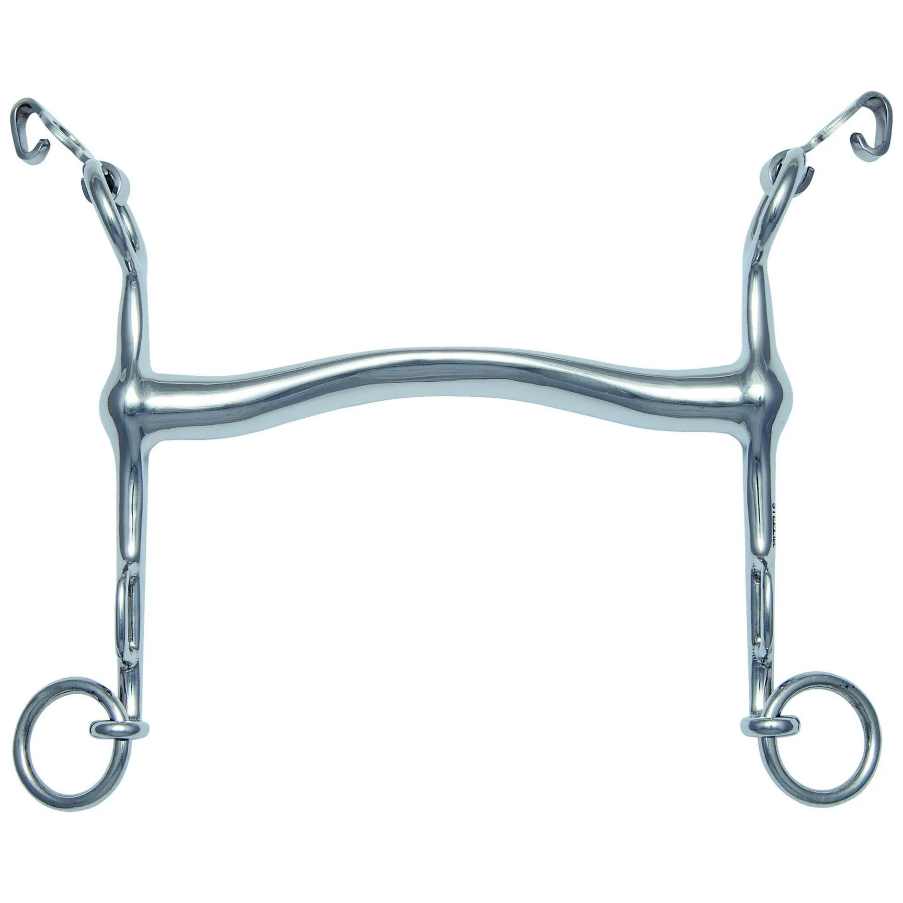 Mors de bride pour cheval en acier inoxydable