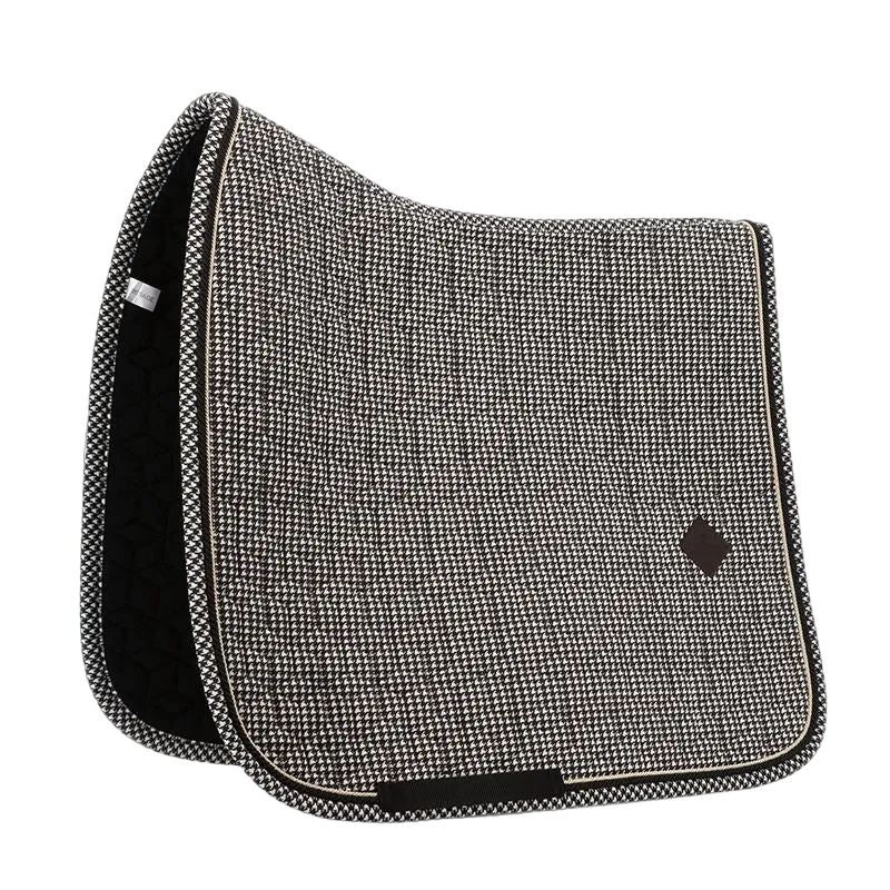 Kentucky Horsewear - Tapis de dressage Pied de Poule noir