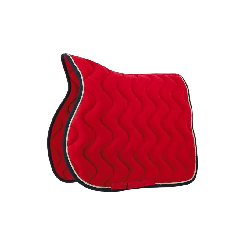 Equithème - Tapis de selle polyfun framboise
