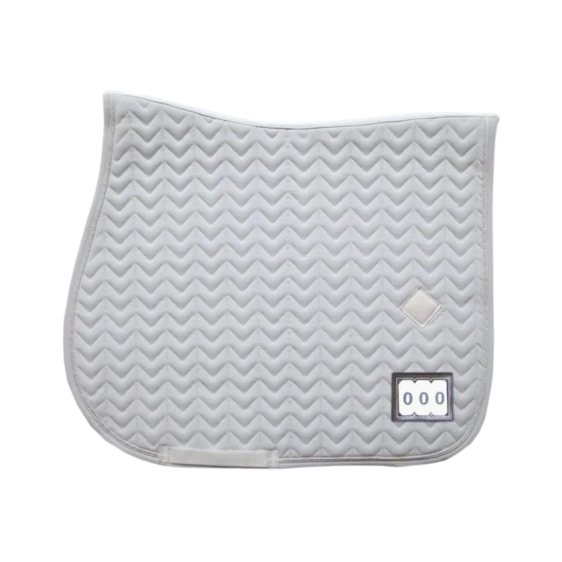 Kentucky Horsewear - Tapis de selle Fishbone Competition blanc