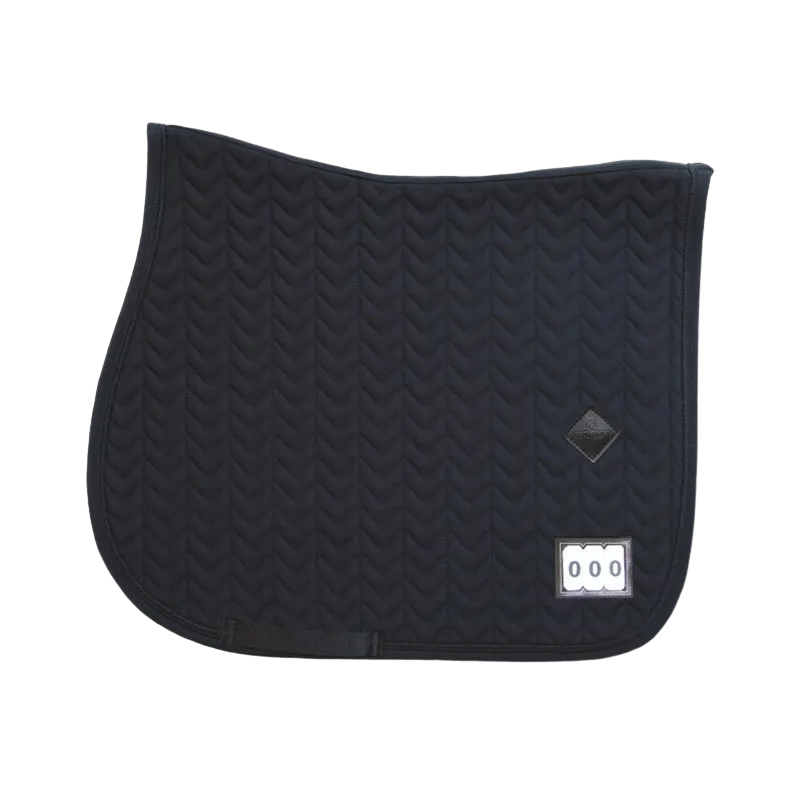 Kentucky Horsewear - Tapis de selle Fishbone Competition noir