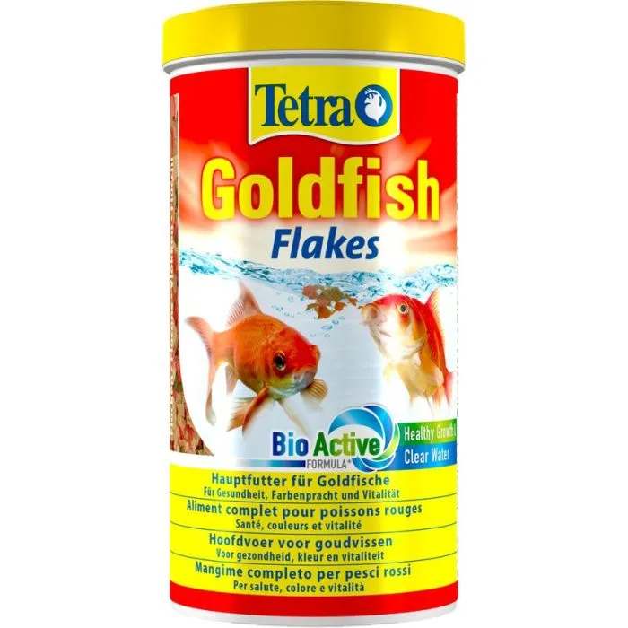 Tetramin Bio-Active Goldfish Flocons Aliment pour Poisson 1l