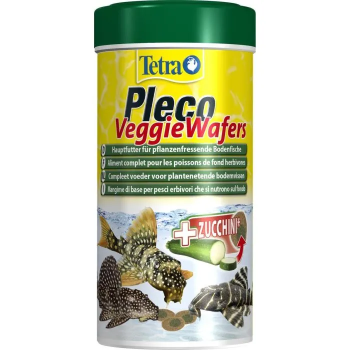 Tetra Pleco Veggie Wafers Aliments pour poissons 100ml