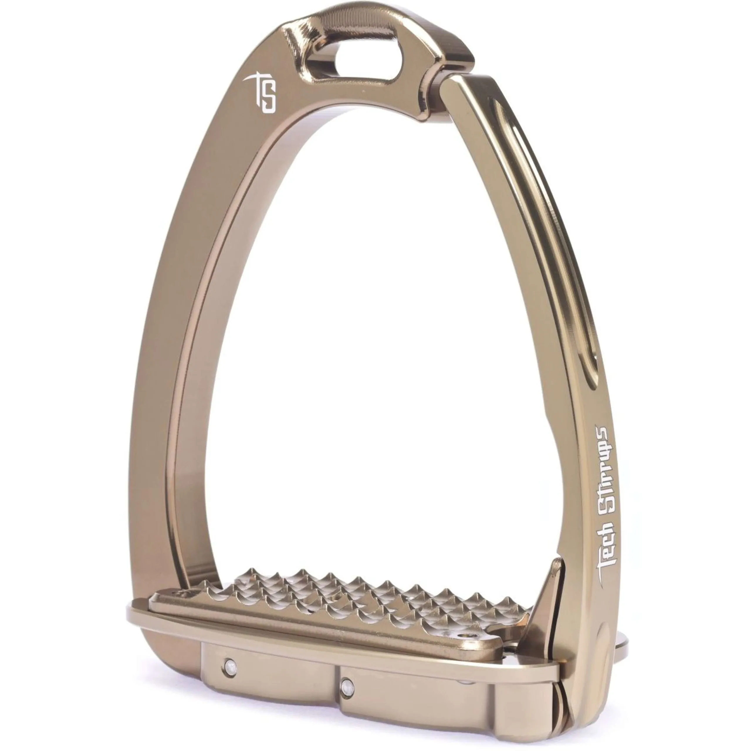Tech Stirrups Étriers Venice Sloped EVO Marron