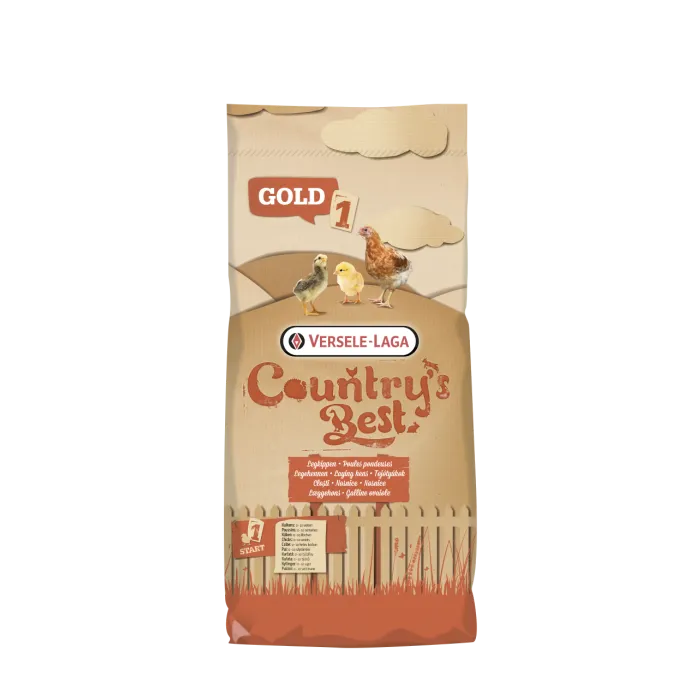 Versele Laga Country's Best Gold 1 Mash Aliments pour Poulets 20kg