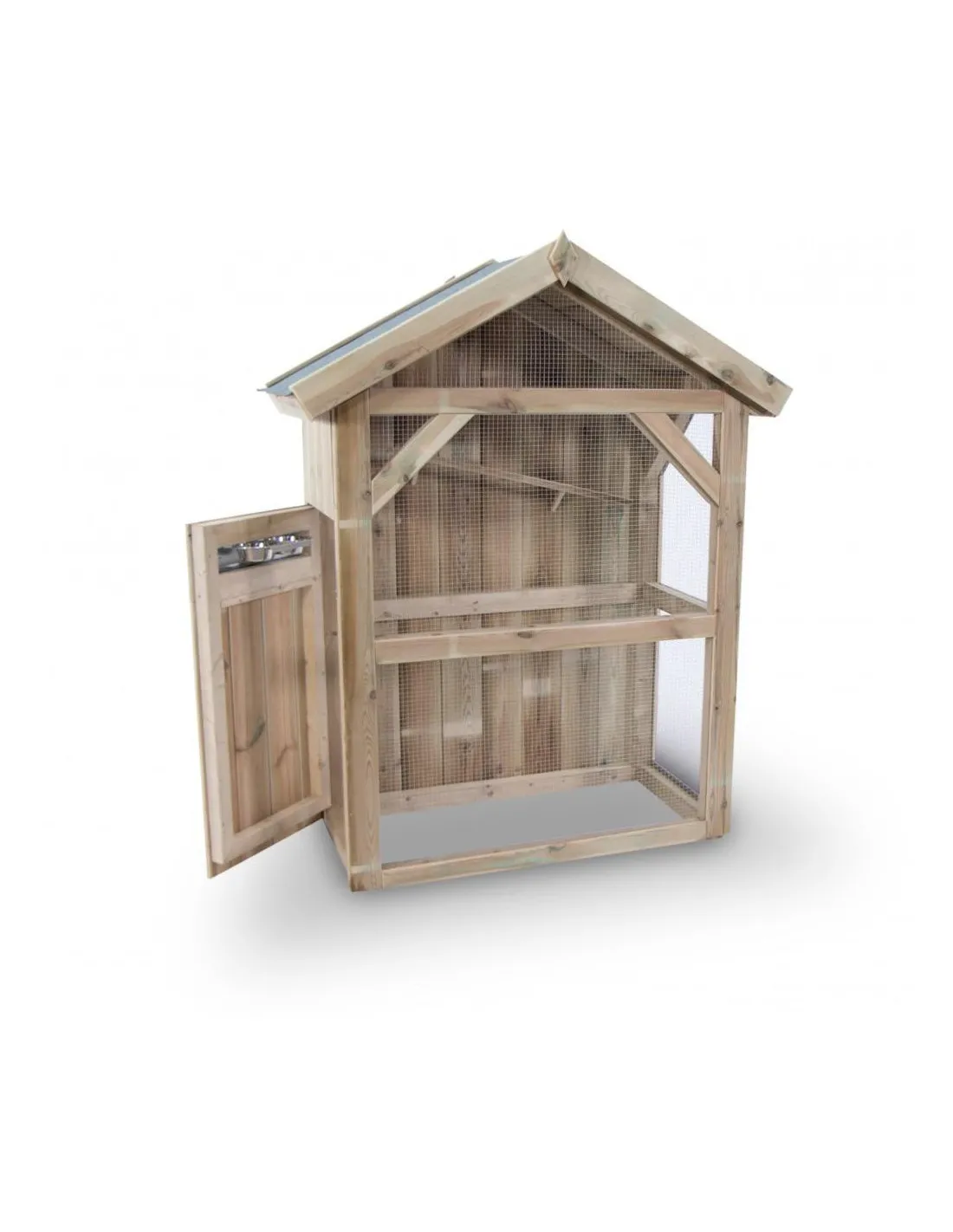 Volière Alixe en bois de qualité