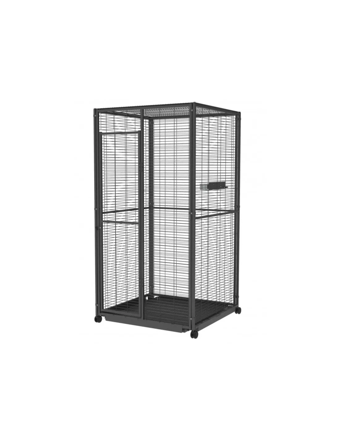 Volière extérieure 1x1x2 m volière extérieure maille soudée robuste