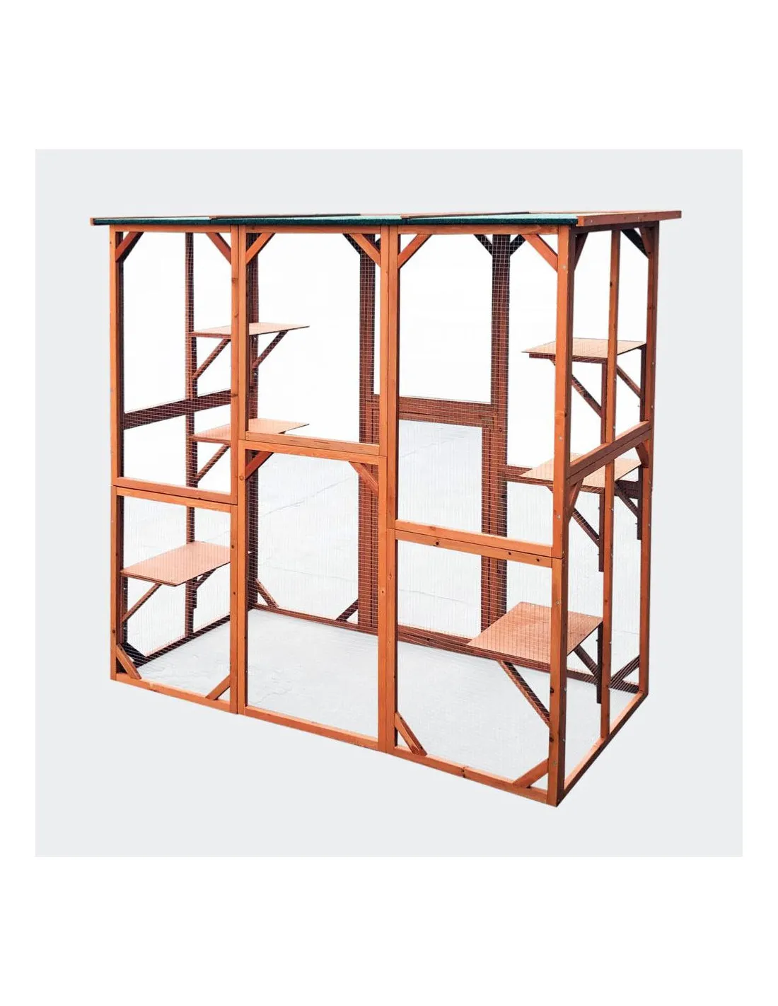 Volière luxe bois de sapin volière de jardin volière extérieure